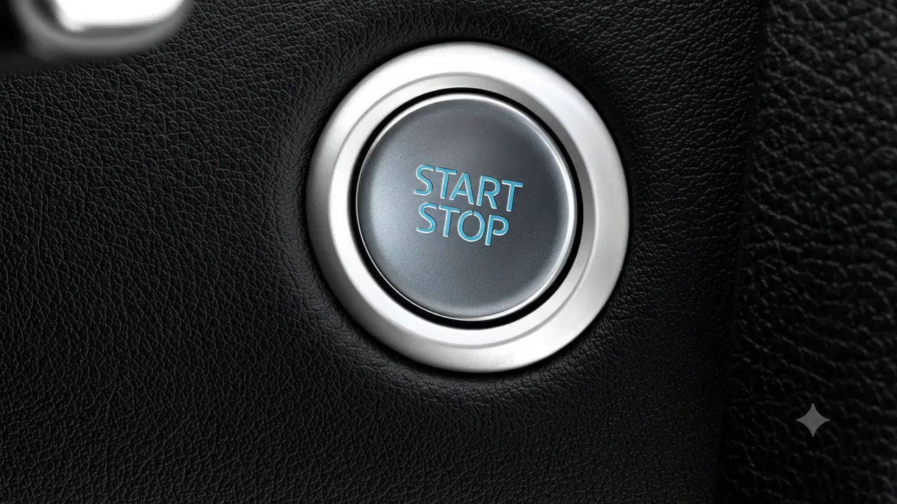 Bouton de démarrage Start/Stop du JMC Grand Avenue